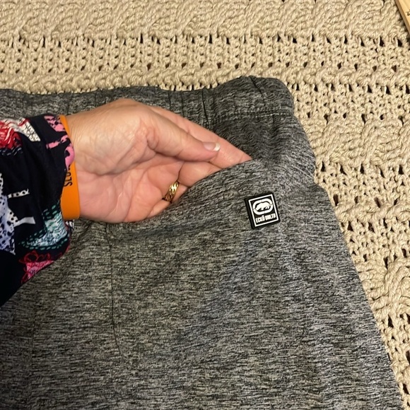 NWT ECKO UNLTD. HEATHER GRAY JOGGER PANTS MEN’S SZ M, 3 pockets, elastic waist. - Picture 11 of 16